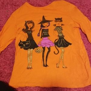 Girls Halloween shirt 10/12